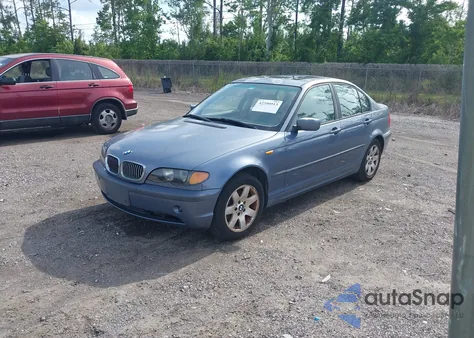 2002 BMW 325I z USA, uszkodzony, nr VIN WBAET374X2NG70829